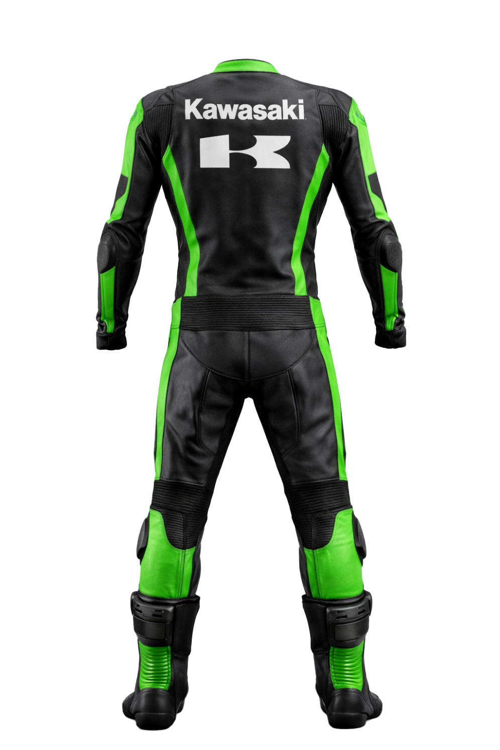Kawasaki Professional Biker Leather Racing Suit Ready for Track - Image 2