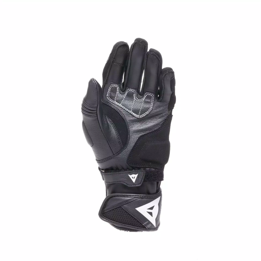 Reacto Carbon Long Leather Gloves for Women Black - Image 3