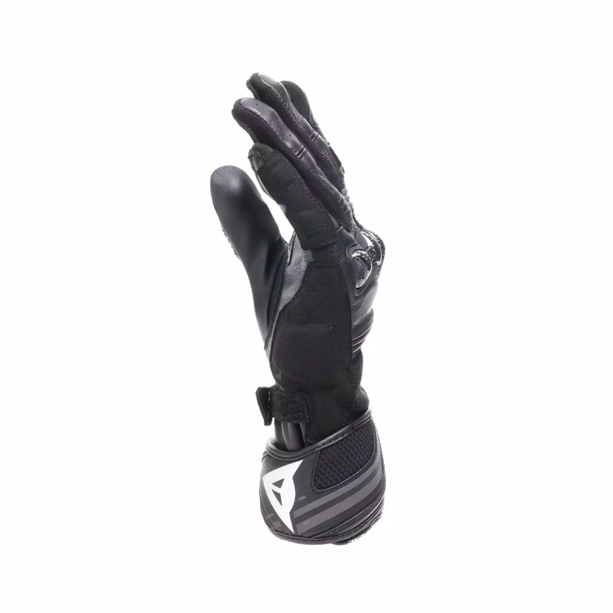 Reacto Carbon Long Leather Gloves for Women Black - Image 4
