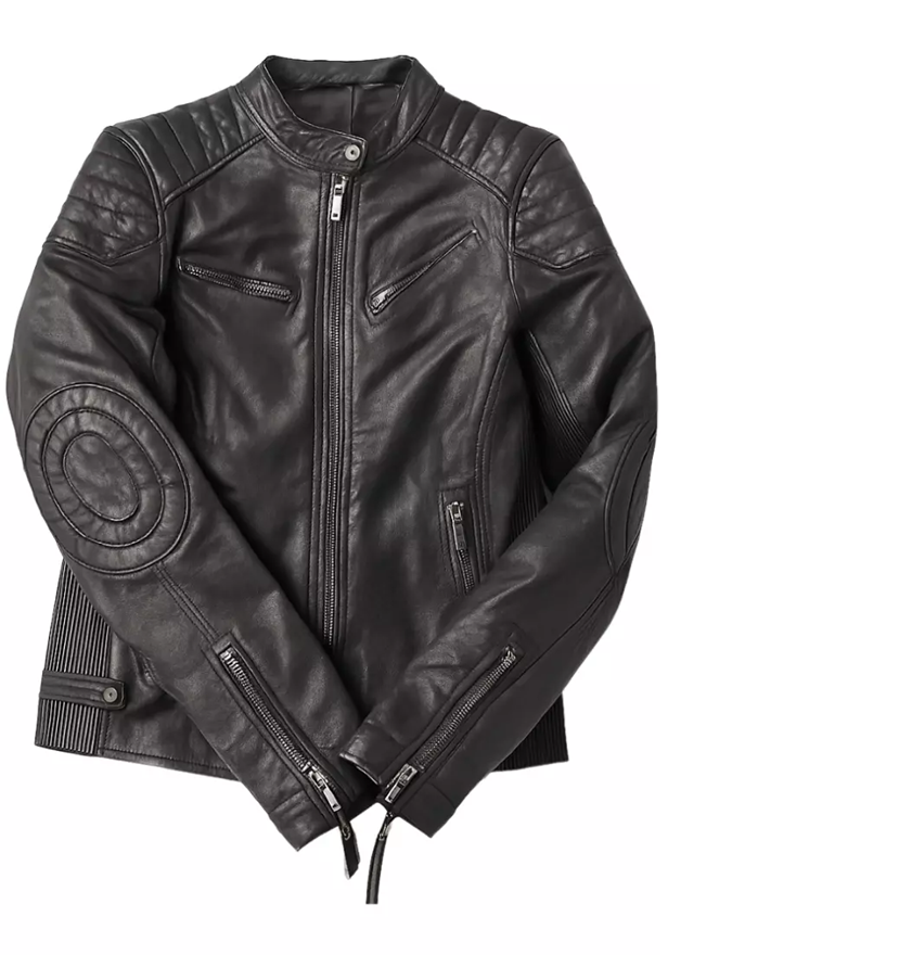 Real Leather Jacket Black – Men’s Premium Lambskin Leather Jacket | Stylish Slim Fit Fashion Jacket