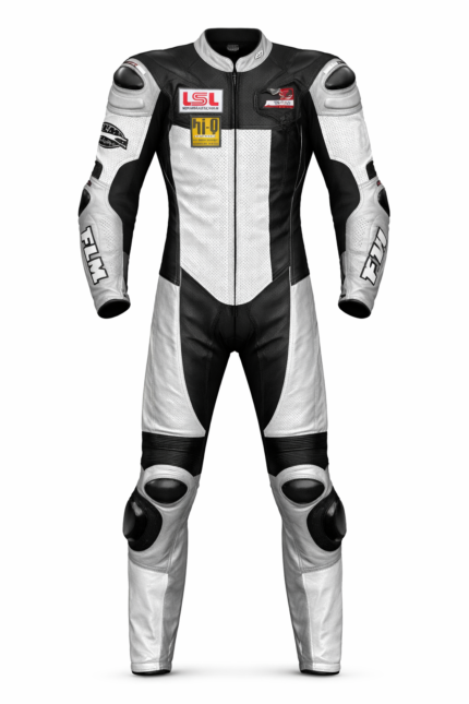 Motorcycle Leather Racing Suit – Professional Biker Protective Riding Gear