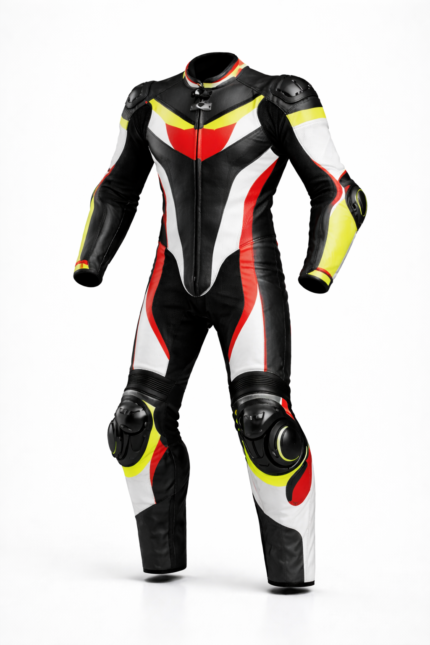 Motorcycle Racing Leather Suit – High Performance Track Suit