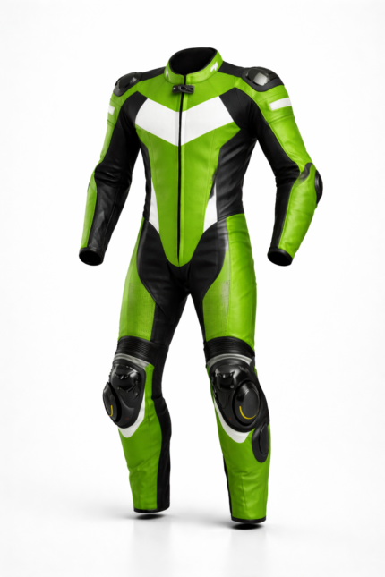 Premium Motorcycle Leather Racing Suit – MotoGP Style Biker Suit