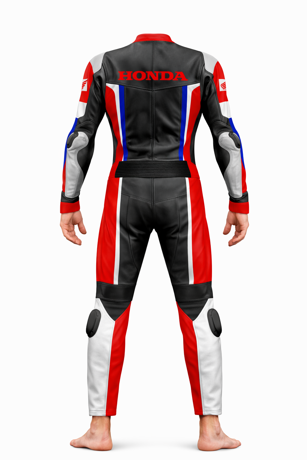 Honda MotoGP Style Leather Racing Suit – Professional Motorcycle Gear - Image 2