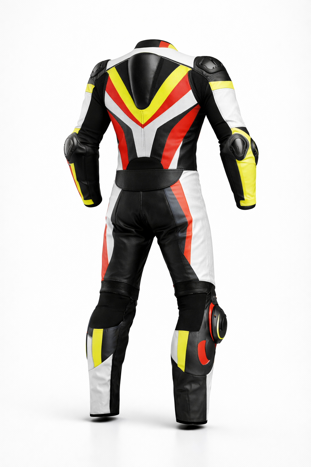 Motorcycle Leather Biker Suit – Racing Track Performance Suit - Image 2