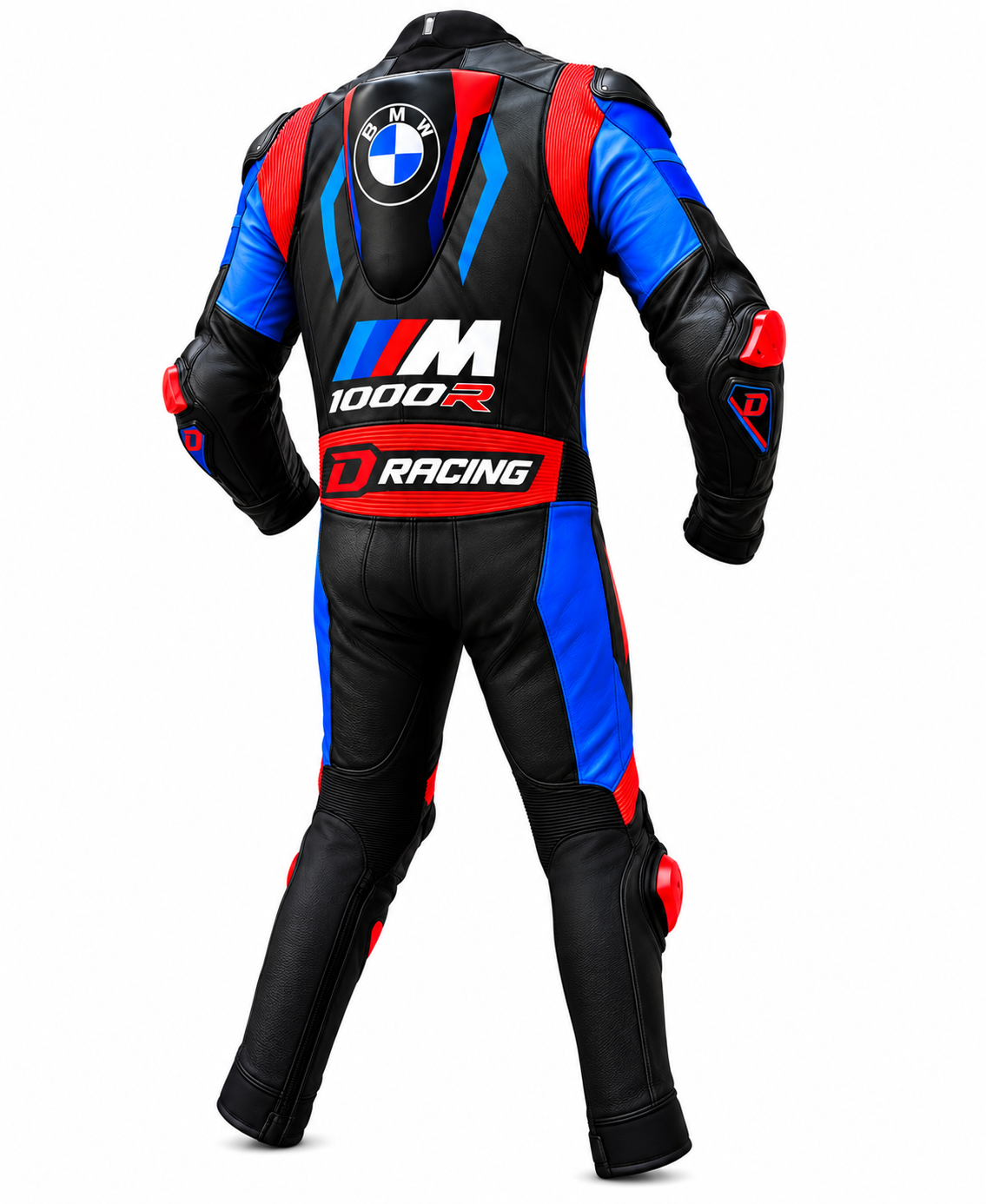 BMW Racing Leather Motorcycle Suit 1 Piece Racing Suit - Image 3