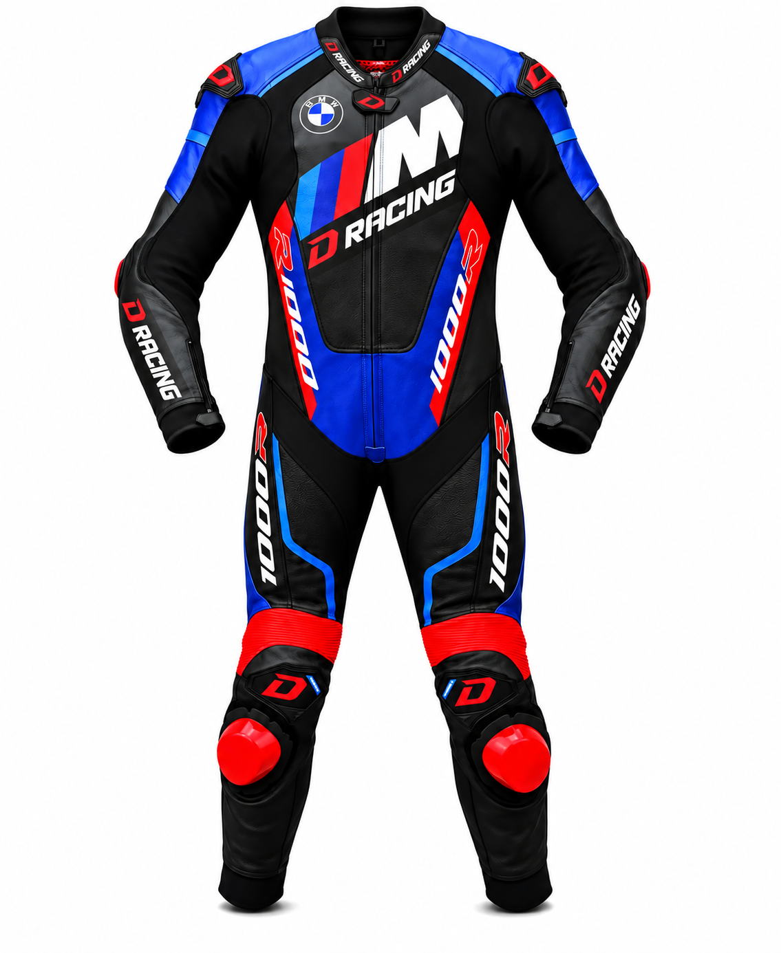 BMW Racing Leather Motorcycle Suit 1 Piece Racing Suit