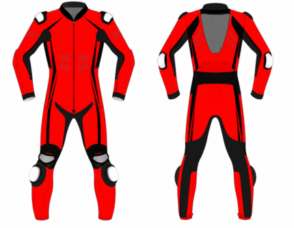 Custom Made Leather Racing Suit Use Your Own Logo